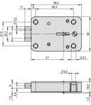 STUV Cablox VDS Safe Lock 90mm Or 120mm Long Keys