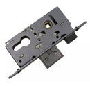 Union L22070 Aluminium Door Lock Euro Profile Double Throw 36mm Back Set 48mm pz