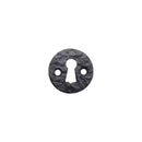 Black Antique Round Escutcheon 36mm Dia Zoo Hardware