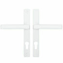 Fuhr 72mm Pz Upvc Door Handles 180mm Fixing 8mm Spindle Hoppe London Reversible