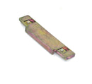 Avocet - Wms Centre Latch Keep Plate For Upvc Door Keep - Strike Plate