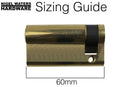 Mila Euro Profile Single 6 Pin Cylinder ( Half Euro )