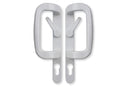 Upvc Inline Sliding Patio Door Handle 154mm Fixing 1 Pair Fully Reversible