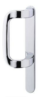 Sliding Patio Door Handle Non Locking Dummy Set 154mm Fixing Fully Reversible