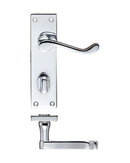 Project Victorian Bathroom Lock Door Handle
