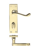 Project Victorian Bathroom Lock Door Handle