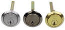 Replacement Rim Cylinder Door Lock Brass, Silver & Black Fits Yale Style Locks