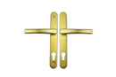 Roto Upvc Double Glazed Door Handle 200mm Bolt Fixing 92mm Pz