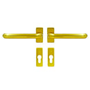 Tilt & Slide Patio Door Handle UPVC Patio Doors Hoppe Paris With Escutcheon Set