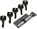 Thumb Turn Cylinder Euro Profile Barrel Door Lock UPVC Anti Pick Anti Snap