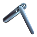 GreenteQ Non Locking Bifold Door Handles | Nigel Waters Hardware