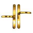 ABT Door Handle 48mm 87mm Offset 240mm Fixing Sprung Aluminium Door Upvc