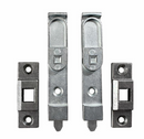Finger Operated Shoot Bolt Upvc French Doors With Screws 1 Pair With Keep Set