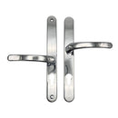 ABT Door Handle 48mm 87mm Offset 240mm Fixing Sprung Aluminium Door Upvc