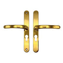 48mm Door Handle Union Style 215mm Fixing Sprung Levers Aluminium Door Upvc Door