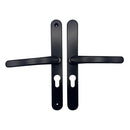 48mm Door Handle Union Style 215mm Fixing Sprung Levers Aluminium Door Upvc Door