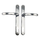Millenco Door Handle 117mm Pz 237mm Screw Centres Upvc Door Handle Sprung Levers