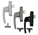 Universal Aluminium Window Handle Fork and Spade To Suit Either Siegenia Or Roto
