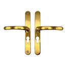 48mm Door Handle Union Style 215mm Fixing Sprung Levers Aluminium Door Upvc Door