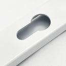 48mm Door Handle Union Style 215mm Fixing Sprung Levers Aluminium Door Upvc Door