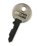 Anglian Window Handle Key For Double Glazed Window Handles