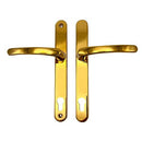 Millenco Door Handle 117mm Pz 237mm Screw Centres Upvc Door Handle Sprung Levers