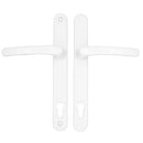 Millenco Door Handle 117mm Pz 237mm Screw Centres Upvc Door Handle Sprung Levers