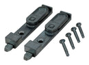Finger Operated Shoot Bolt for Upvc French Doors With Screws Si  1 Pair & Screw