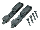 Finger Operated Shoot Bolt for Upvc French Doors With Screws Si  1 Pair & Screw