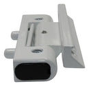 Mila Rehau uPVC Door Hinge Ideal Door Butt Hinge White 110mm Butt Hinge