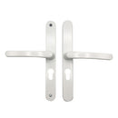 48mm Door Handle Union Style 215mm Fixing Sprung Levers Aluminium Door Upvc Door