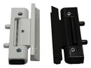 Mila Rehau uPVC Door Hinge Ideal Door Butt Hinge White 110mm Butt Hinge