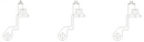 Mila Ideal Pendulum Rebate Butt Hinge uPVC Door Double Glazing White 9,11 & 13mm
