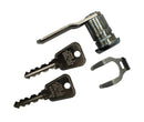 Link Locker  Snap Camlock Cranked Cam Bar For Link Lockers Supplied with 2 Keys