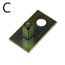 Hoppe Upvc Door Handle Lever Block  Fixing Kit To Make Outside Handle Fixed