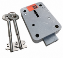 STUV CABLOX VdS Double-Bitted Safe Lock – 90mm or 120mm Keys | 2 Keys Included
