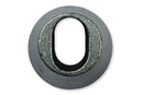 Roller Shutter Door Oval Faced Bullet Lock Housing – Weld-On Lock Surround