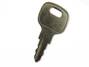 Cego Window Handle Key Stamped 1041 | Replacement uPVC Window Lock Key