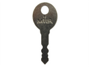 Mila B101 Replacement Window Handle Key for Locking uPVC Handles