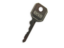 WMS 303B uPVC Window Handle Key | Replacement Avocet WMS Window Lock Key