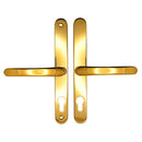 Fullex uPVC Door Handles 68mm PZ – 215mm Screw Centres – Sprung Lever Handles