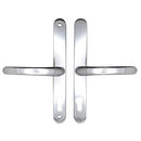 Fullex uPVC Door Handles 68mm PZ – 215mm Screw Centres – Sprung Lever Handles