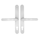 Fullex uPVC Door Handles 68mm PZ – 215mm Screw Centres – Sprung Lever Handles