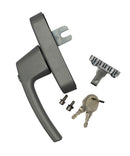Universal Aluminium Tilt and Turn Window Handle with Roto Fork & Siegenia Spade