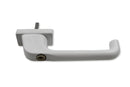 Hoppe Internal Tilt & Slide Locking Patio Door Handle – White, Silver or Gold