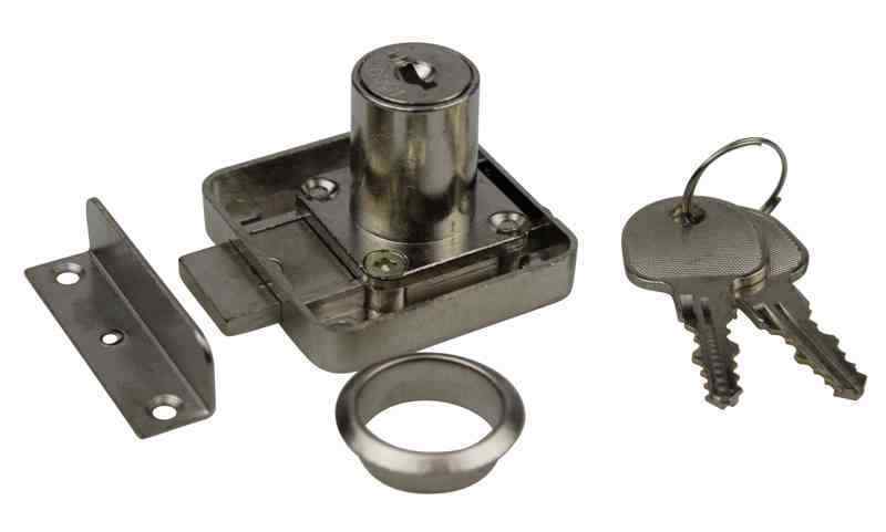 Dead Lock Wheel Desk Draw Furniture Rim Dead Lock – Nigel Waters Hardware