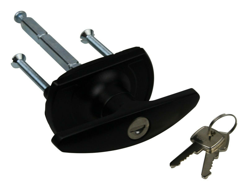 Cardale Garage Goor Handle T-Handle Garage Door Lock 85mm Square Spindle