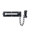 Black Antique Door Chain Heavy Duty Foxcote Foundries Modern and Secure